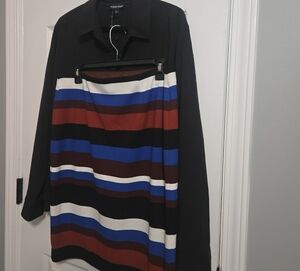 MODERN WORKS TOP, NINE WEST SKIRT